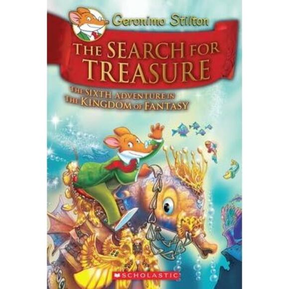 The Search for Treasure (Geronimo Stilton and the Kingdom of Fantasy #6) -- Gero - Picture 3 of 3